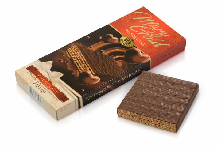 Торт вафельний Mary Gold шоколад ХБФ 220г